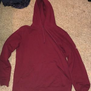 maroon adidas sweatshirt